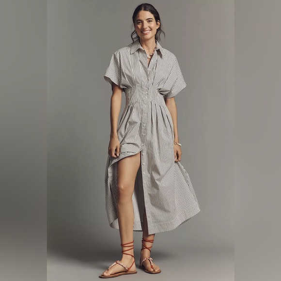 Anthropologie Dresses & Skirts - Anthropologie Tobin Shirt Dress by Exquise